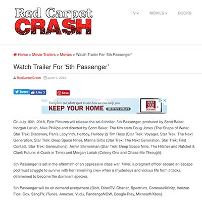 Watch Trailer For ‘5th Passenger’